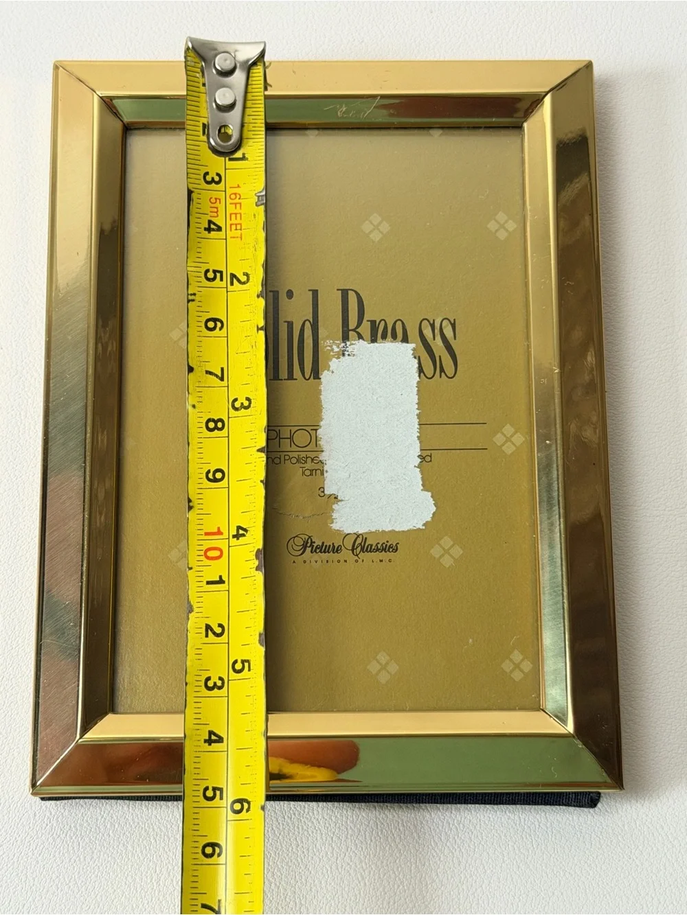 Vintage Solid Brass 3.5